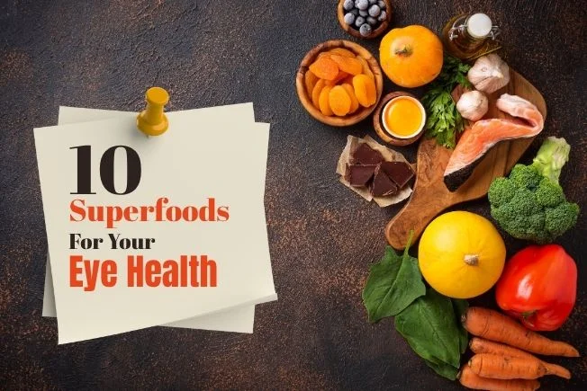 Best 10 super foods for eye health