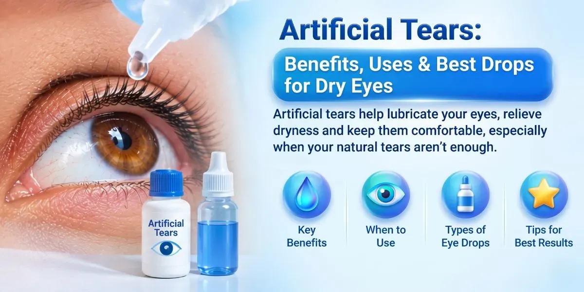 Artificial tears for dry eyes