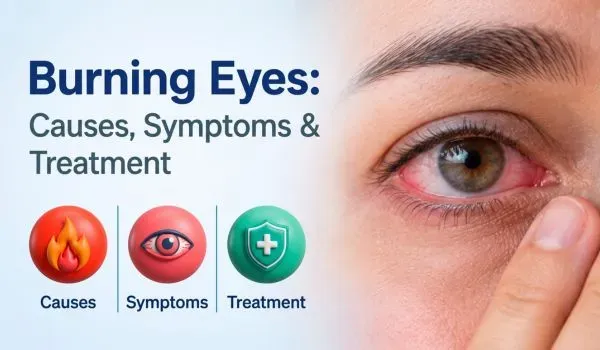 Burning Eyes: Causes, Symptoms & Treatment