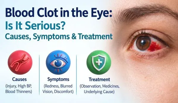 Blood Clot in the Eye: Is It Serious? Causes, Symptoms & Treatment