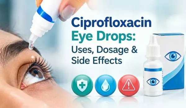 Ciprofloxacin Eye Drops: Uses, Dosage & Side Effects