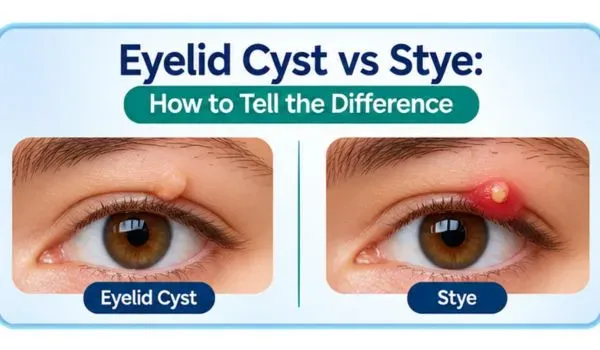 Eyelid Cyst vs Stye: How to Tell the Difference
