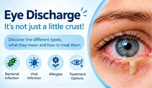 Eye Discharge: Causes, Types & Treatment