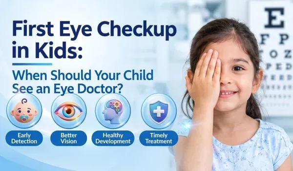 First Eye Checkup in Kids: When Should Your Child See an Eye Doctor?
