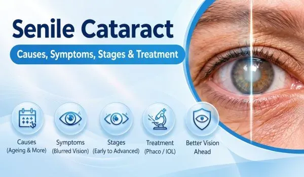 Senile Cataract: Causes, Symptoms, Stages & Treatment