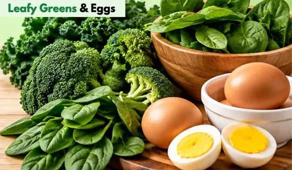 Leafy Greens & Eggs